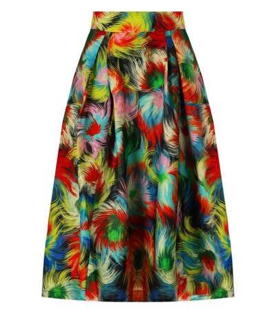 Shop Essentiel Antwerp Esanta Multicolor Midi Skirt