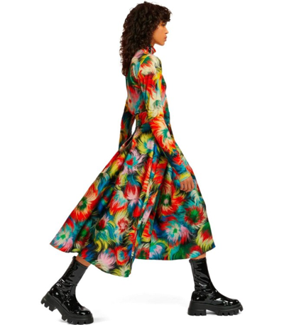 Shop Essentiel Antwerp Esanta Multicolor Midi Skirt
