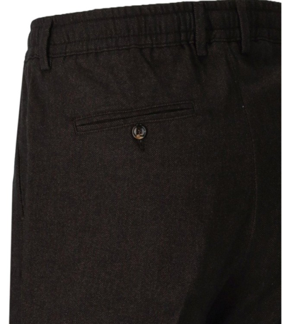 Shop Cruna Mitte Dark Brown Trousers