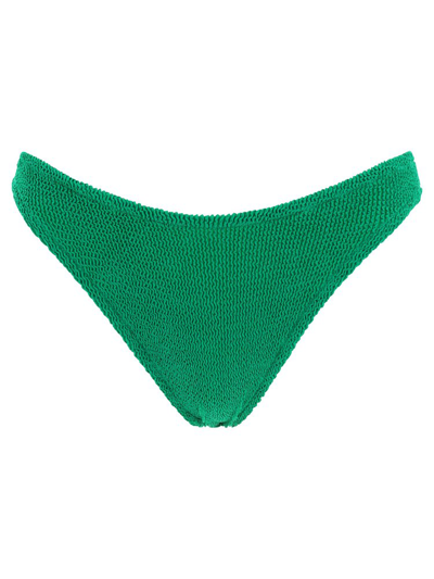 Shop Mc2 Saint Barth Elise Logo Patch Bikini Briefs In Green