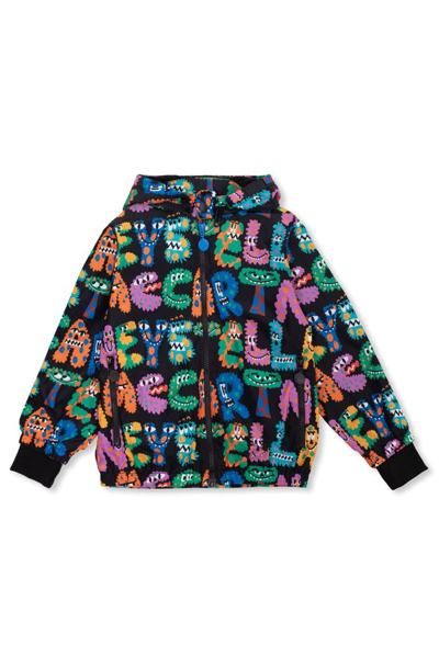 Shop Stella Mccartney Kids Graphic Printed Zipped Jacket In Multi