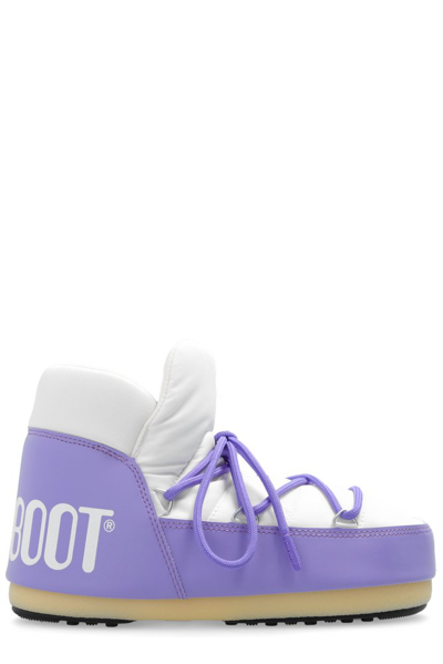 Shop Moon Boot Two In Purple