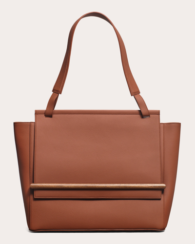 Shop Mas Women's Nine To Nine Shoulder Bag In Brown