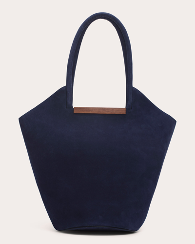 Shop Mas Women's Garden Tote Bag In Blue
