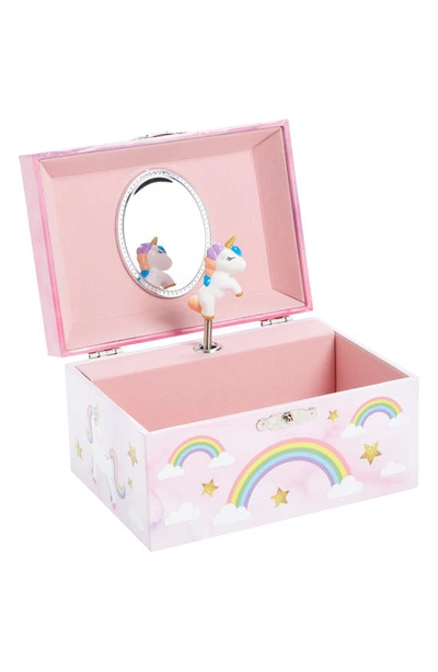Shop Mele & Co Skylar Musical Unicorn Jewelry Box In Rainbow