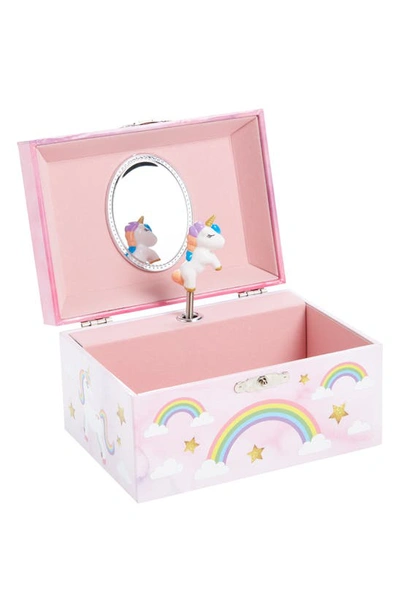 Mele & Co Skylar Musical Unicorn Jewelry Box In Rainbow
