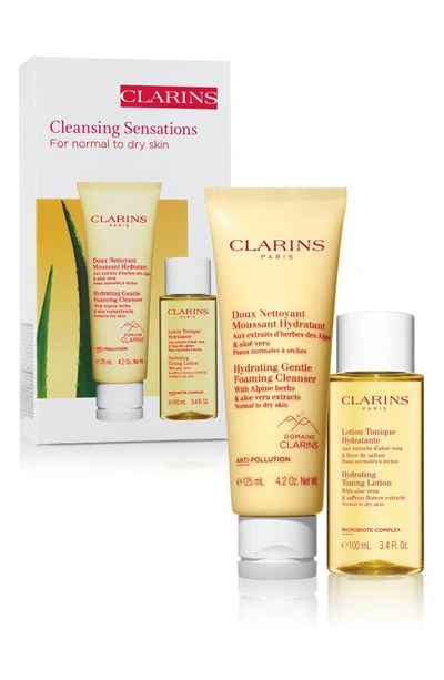 Shop Clarins Hydrating Cleansing Duo (limited Edition) $45 Value