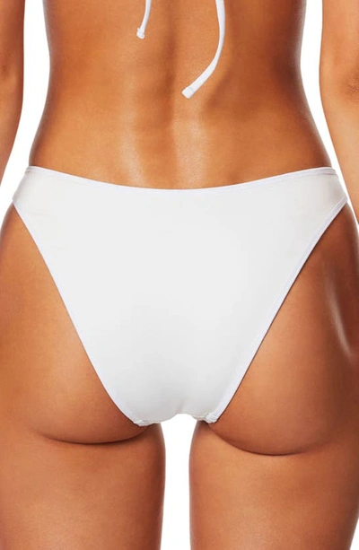 Ramy Brook Isla Low Rise Bikini Bottom In White