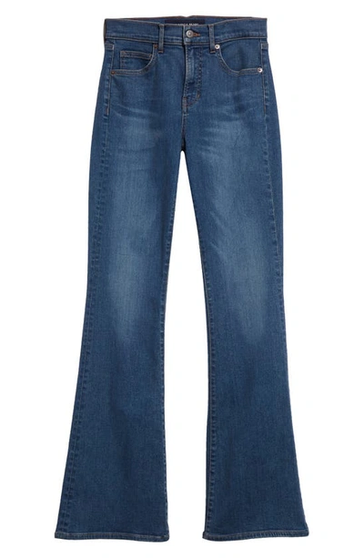 Shop Veronica Beard Beverly High Waist Slim Crop Flare Jeans In Thriller