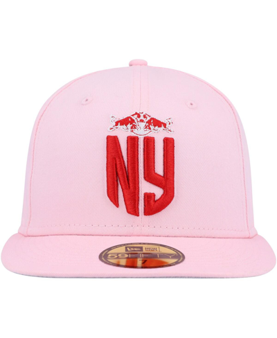 Shop New Era Men's  Pink New York Red Bulls Pastel Pack 59fifty Fitted Hat