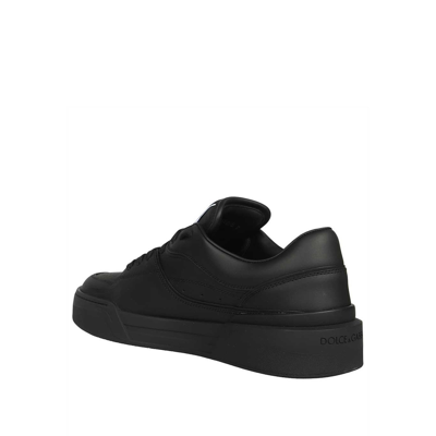 Dolce & Gabbana New Roma Sneakers In Nappa Leather