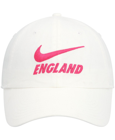 Shop Nike Women's  White England National Team Campus Adjustable Hat