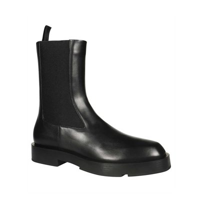 Shop Givenchy Chelsea Leather Boots