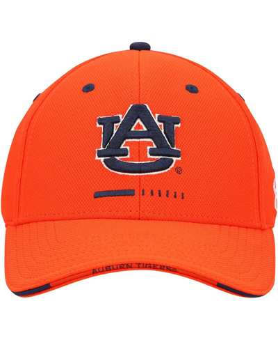 Shop Under Armour Men's  Orange Auburn Tigers Blitzing Accent Performance Adjustable Hat