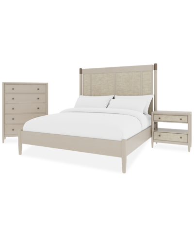 Macy's Laguna 3pc Bedroom Set (queen Storage Bed + Dresser + Nightstand) In No Color