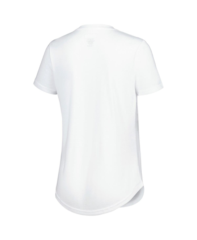 Concepts Sport Women's  White, Charcoal Dallas Cowboys Sonata T-shirt And Leggings Set In White,charcoal