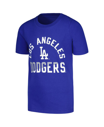 Shop Outerstuff Big Boys Royal Los Angeles Dodgers Halftime T-shirt