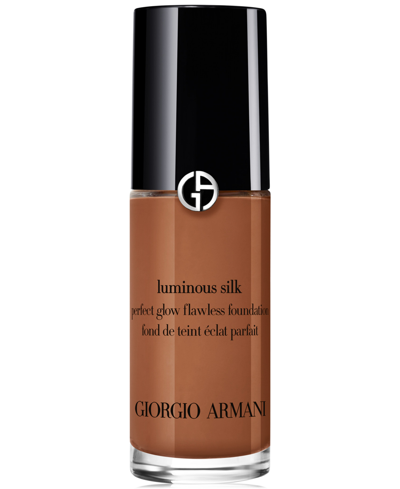 Shop Giorgio Armani Armani Beauty Luminous Silk Perfect Glow Flawless Oil-free Foundation, Travel Size In (deep With Cool Undertones)