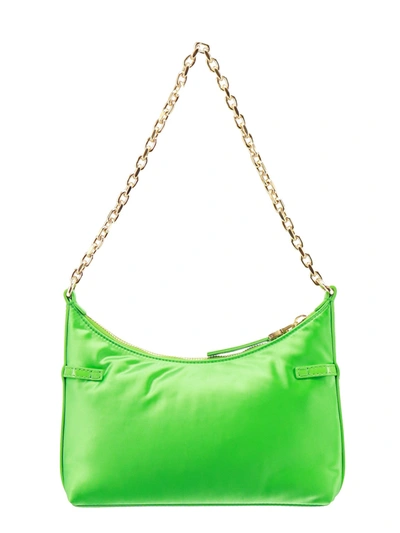 Shop Givenchy Satin Shoulder Bag With Frontal Straps