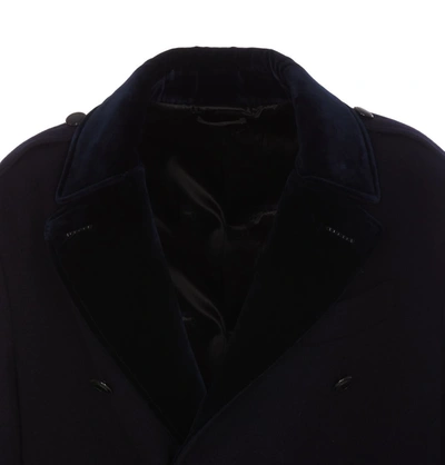 Shop Tom Ford Coats In Blue