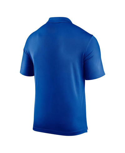 Shop Nike Men's  Royal Team Usa Olympics Varsity Performance Polo Shirt