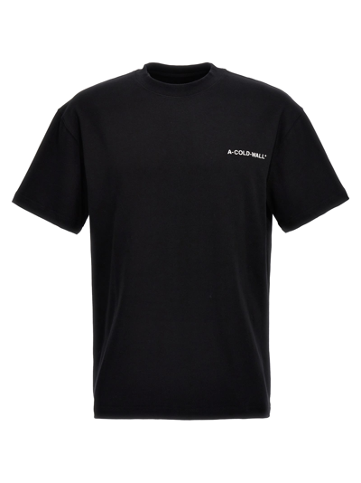 Shop A-cold-wall* Essential Small Logo T-shirt T-shirt In Black