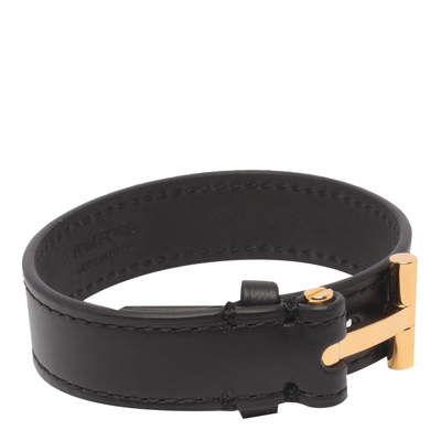 Shop Tom Ford Bracelet In Black