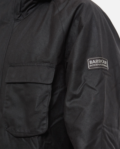 Shop Barbour Tantallon Jacket In Black