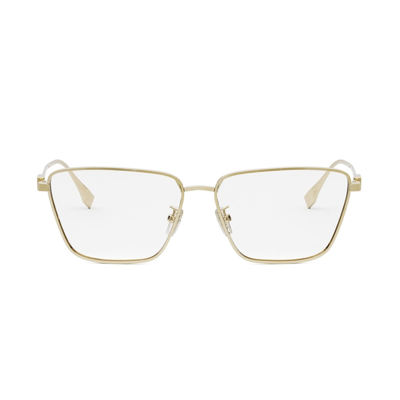 Shop Fendi Fe50071u 030 Glasses In Oro