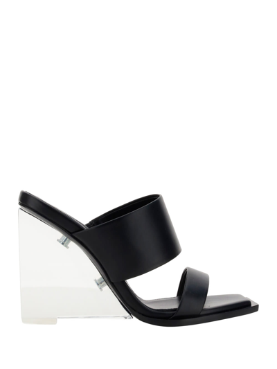 Shop Alexander Mcqueen Sandals In Black