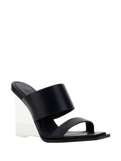 Shop Alexander Mcqueen Sandals In Black