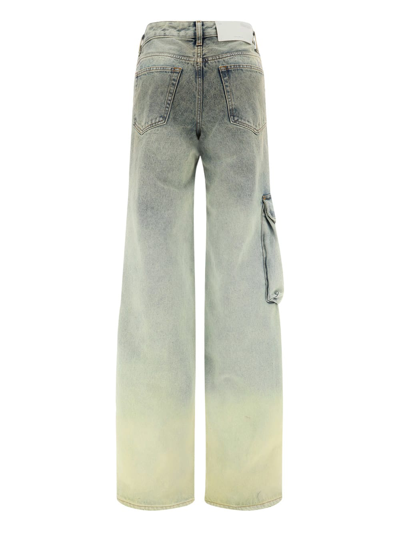 Shop Off-white Toybox Laundry Pocket Pant In Mint