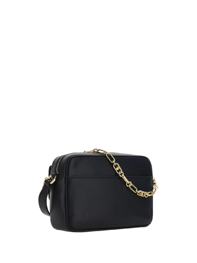 Michael Michael Kors Parker Bag In Black Leather In Black