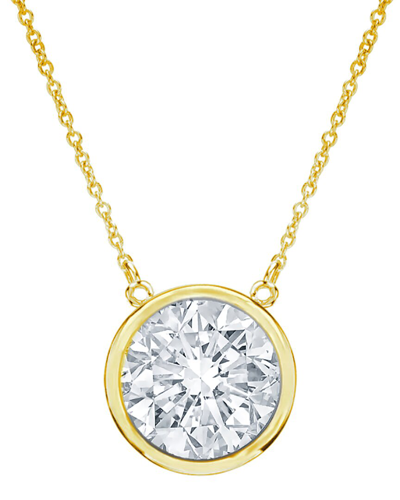 Diana M. Fine Jewelry 14k 1.00 Ct. Tw. Diamond Solitaire Pendant Necklace
