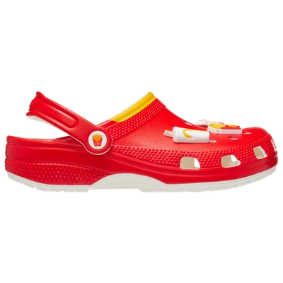 Shop Crocs Mens  Mcdonalds X  Classic Clogs In Red/yellow