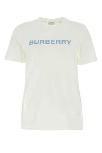 Shop Burberry T-shirt In White
