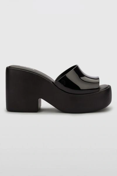 Shop Melissa Posh Jelly Heel In Black, Women's At Urban Outfitters