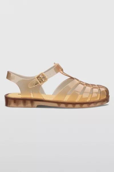 Shop Melissa Possession Jelly Fisherman Sandal In Beige, Women's At Urban Outfitters