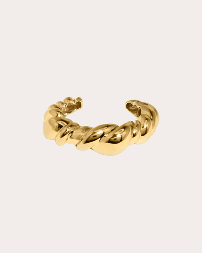 Shop Completedworks Women's Meandering Cuff Bracelet In Gold