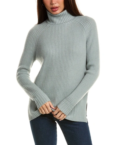 Shop Magaschoni Turtleneck Cashmere Sweater In Grey