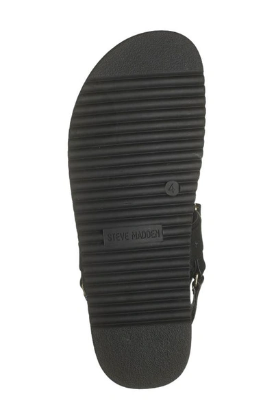 Shop Steve Madden Kids' Jbreen Platform Sandal In Black