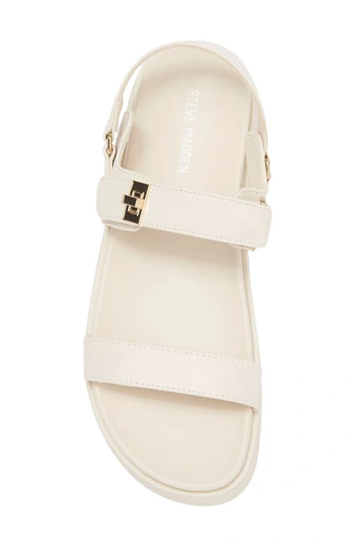 Shop Steve Madden Kids' Jbreen Platform Sandal In Bone