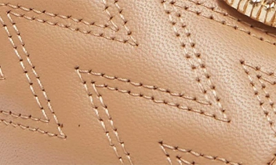 Shop Valentino By Mario Valentino Afrodite Logo Slide Sandal In Nocciola