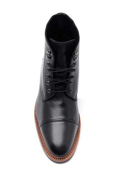 Shop Anthony Veer Ranveer Cap Toe Boot In Black