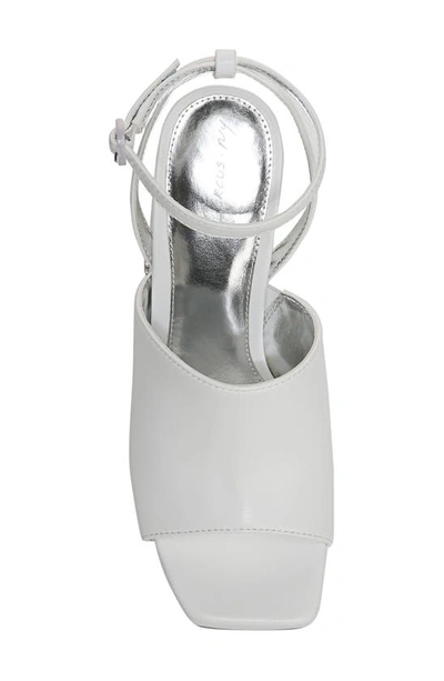 Shop Circus Ny Circus By Sam Edelman Miranda Platform Ankle Strap Sandal In Bright White