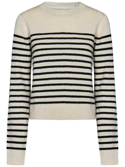 Shop Khaite Ny The Diletta Sweater In Bianco