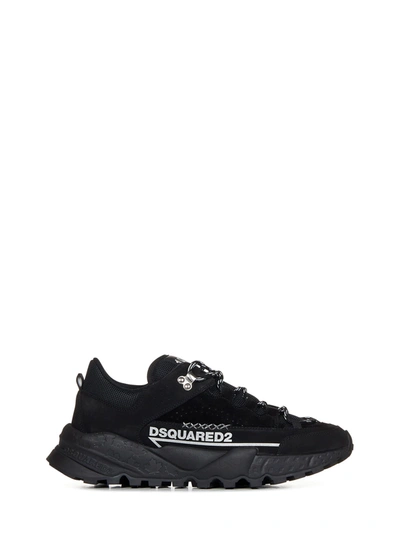 Shop Dsquared2 Free Sneakers In Nero
