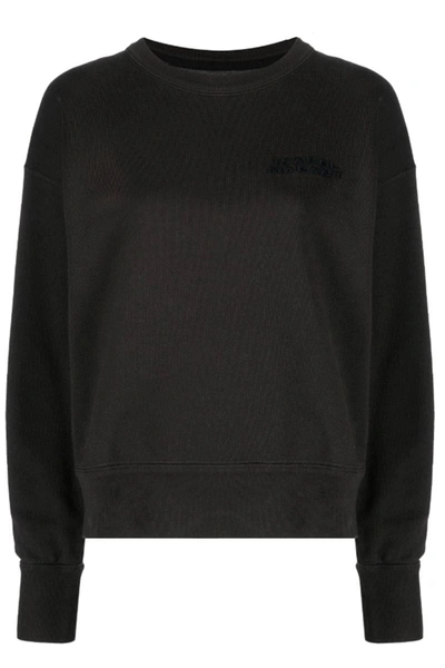 Shop Isabel Marant "shad" Sweatshirt In Black