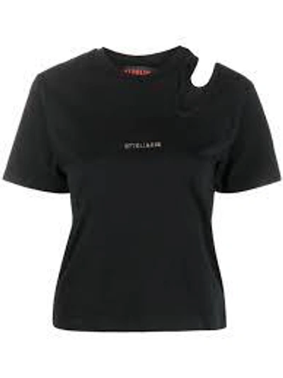 Shop Ottolinger Cut-out T-shirt In Black