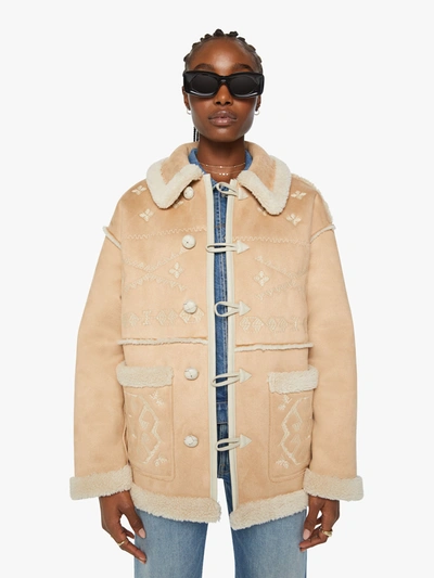 Mother faux fur jacket discount